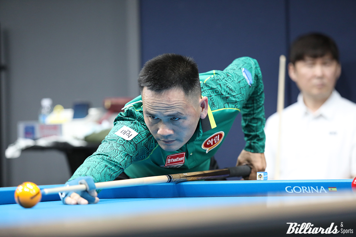 'PBA 복귀전'에서 승리한 베트남의 쩐득민(하림).