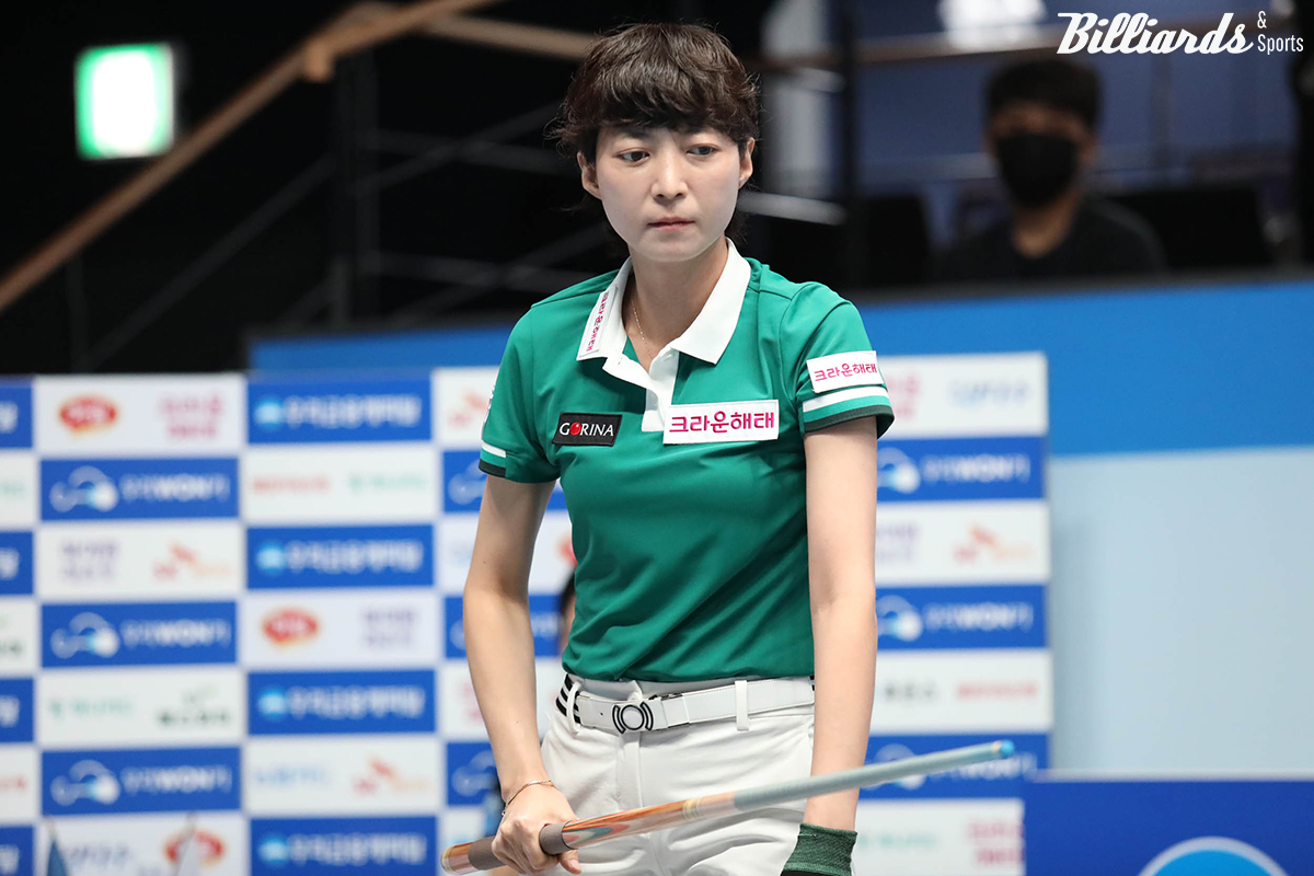 애버리지 2.778을 기록하며 새 시즌을 화려하게 출발했던 임정숙은 32강에서 아쉽게 탈락했다.