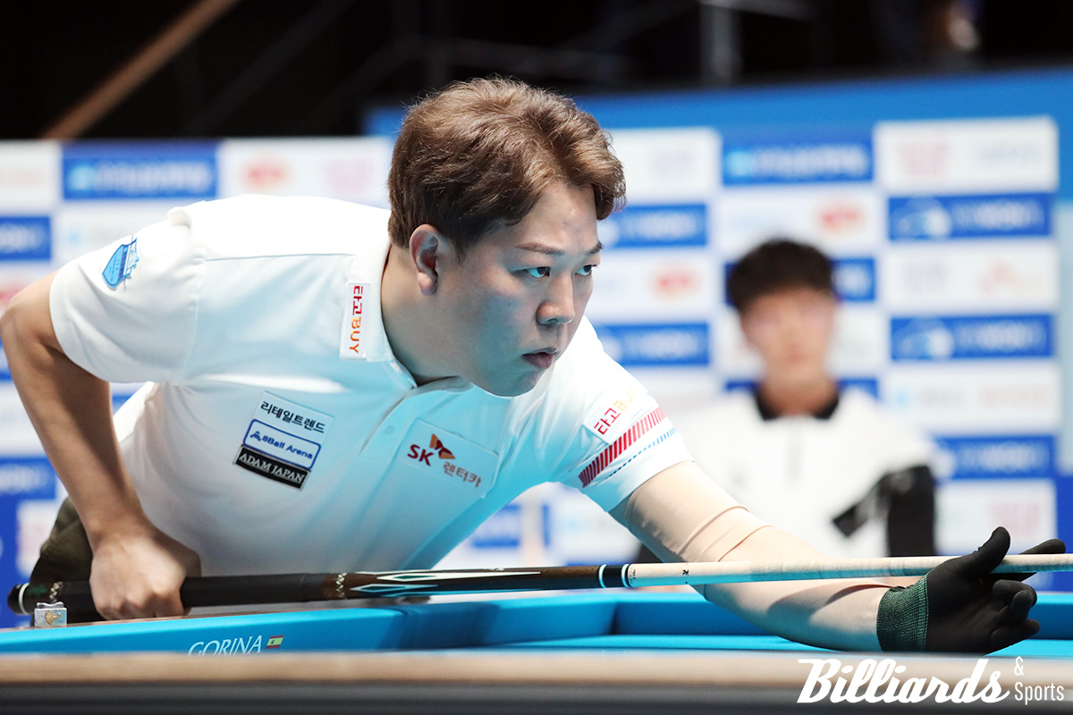 강동궁이 조좌호를 세트스코어 3-1로 꺾고 64강 진출로 새 시즌을 시작했다. 사진=고양/이용휘 기자