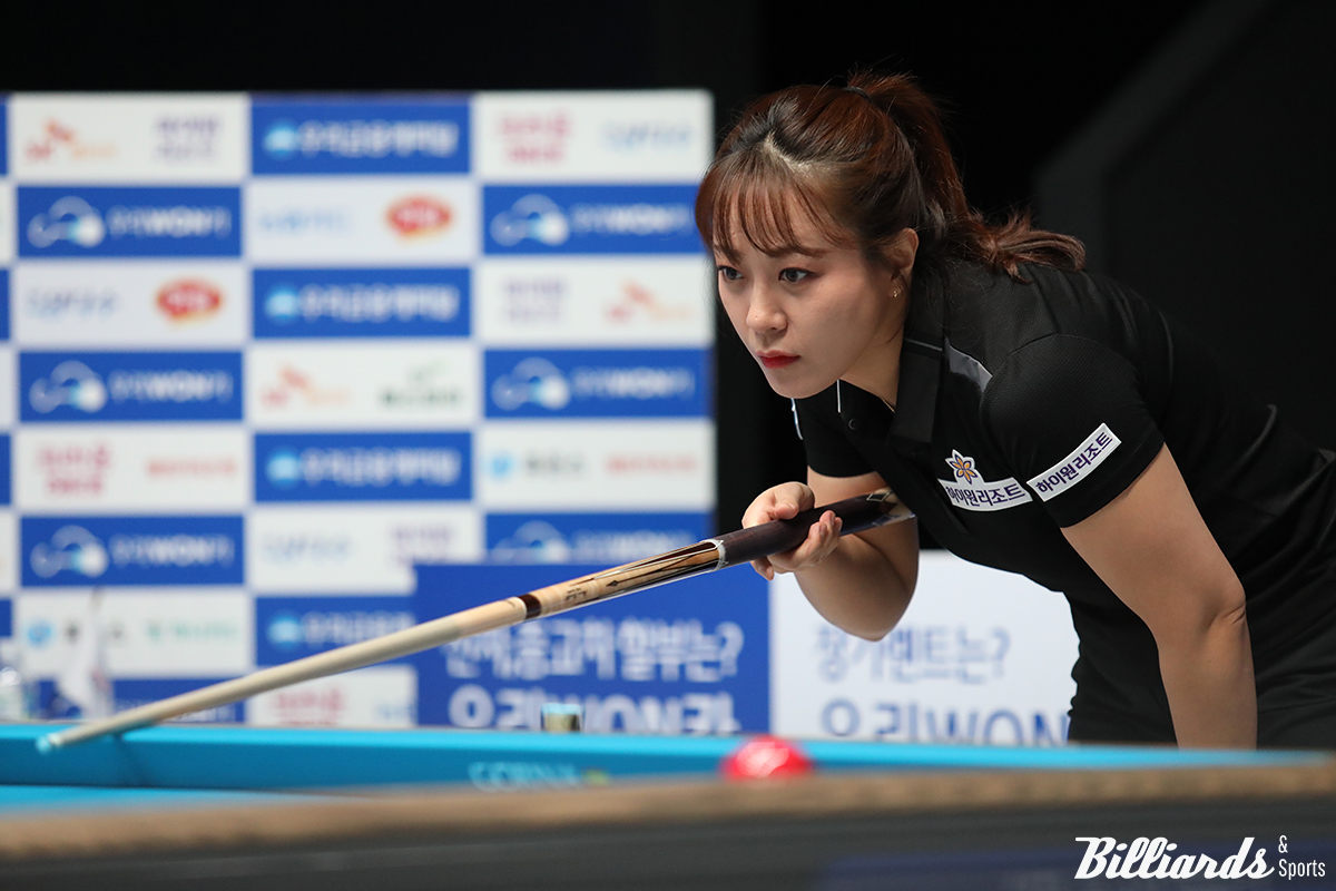 응우옌호앙옌니를 꺾고 8강에 올라간 임경진.