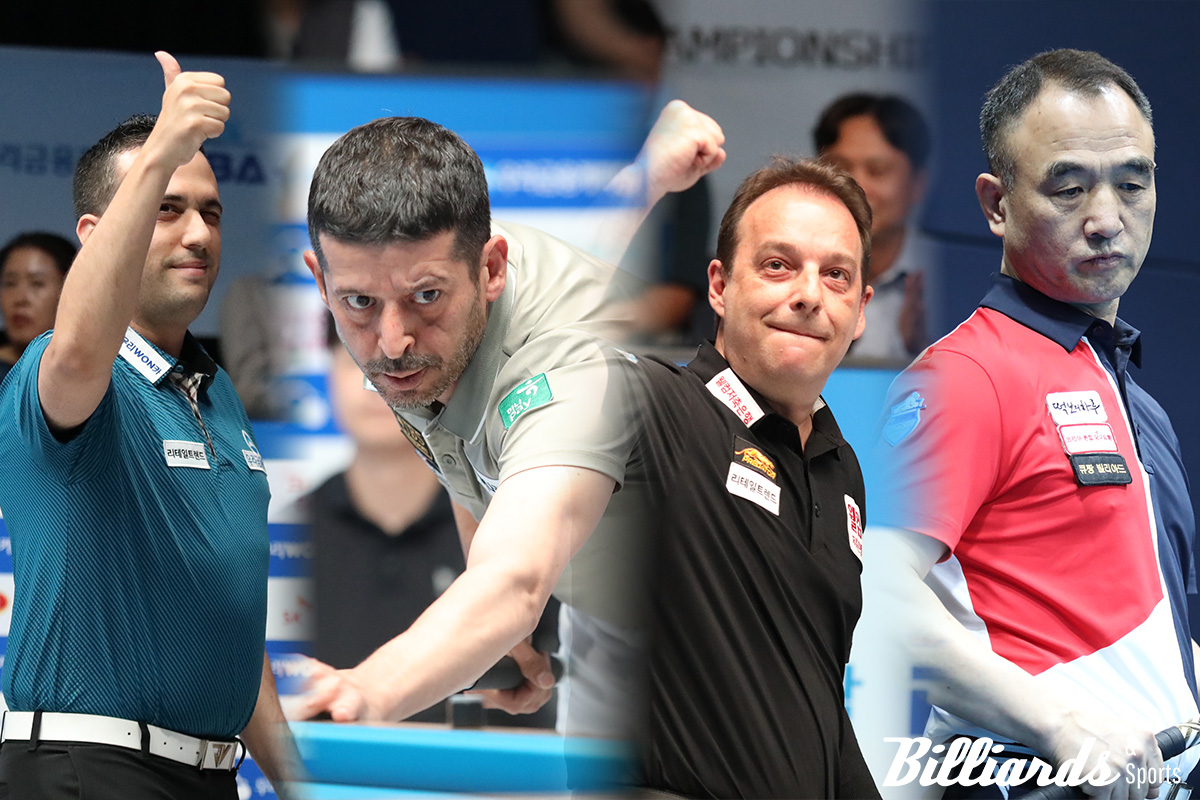 다비드 사파타, 무라트 나지 초클루, 다니엘 산체스, 이승진이 개막전 준결승 진출에 성공했다. 사진=고양/이용휘 기자