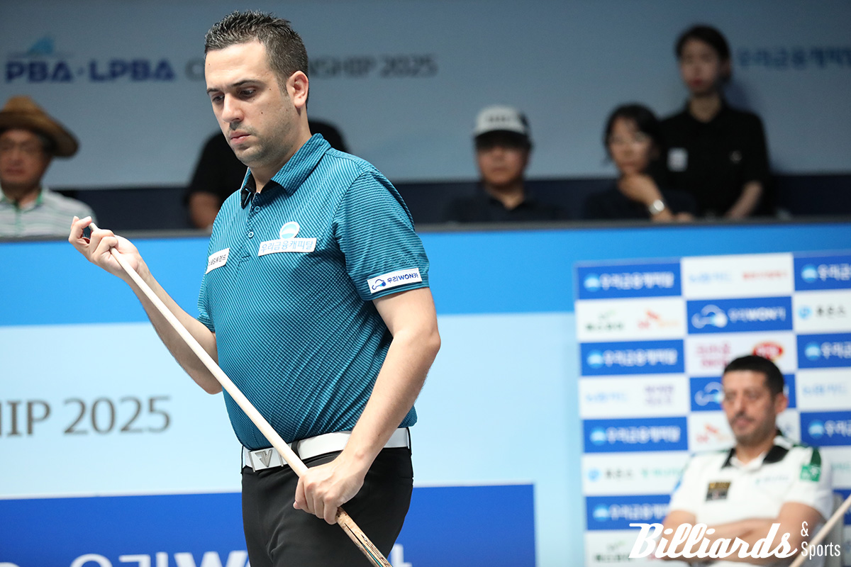 장타 없이 준결승전을 마무리한 다비드 사파타