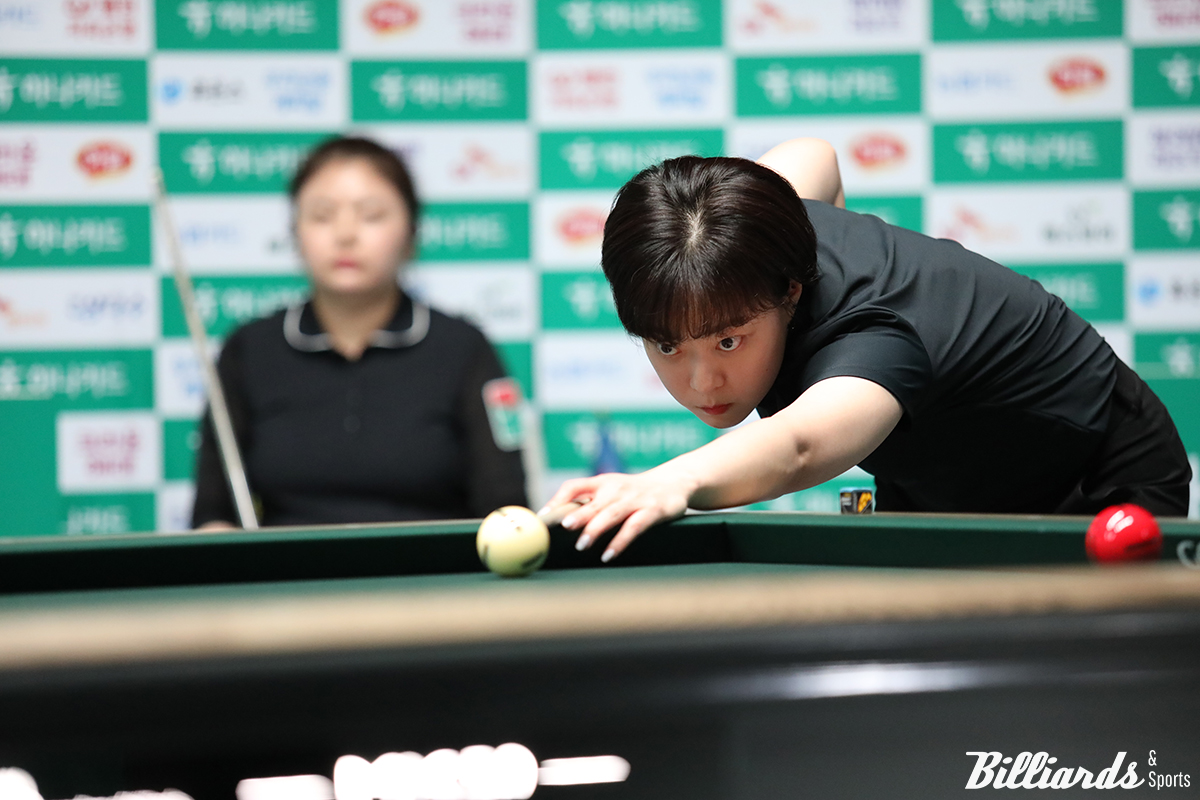 이화연은 '애버리지 1.923'을 기록하며 PPQ 종합순위 1위를 차지했다.