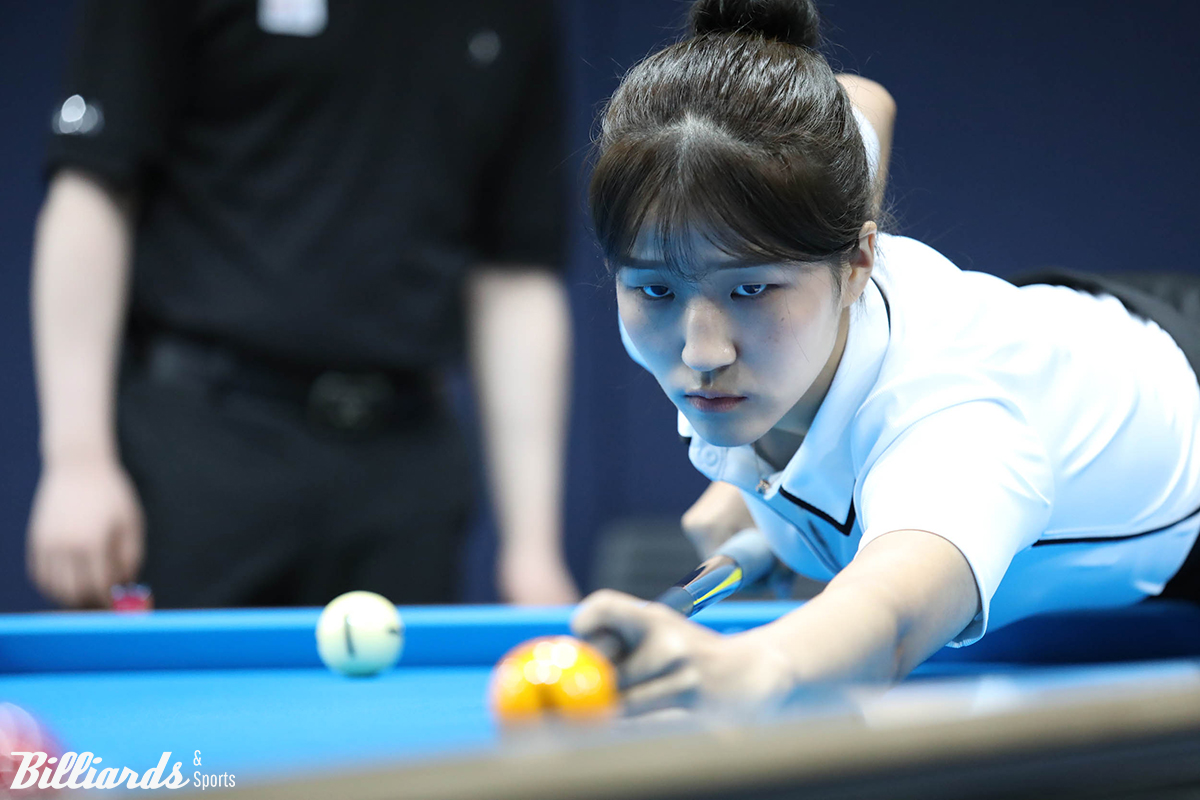 64강에서 스롱 피아비(우리금융캐피탈)와 대결하는 정예진