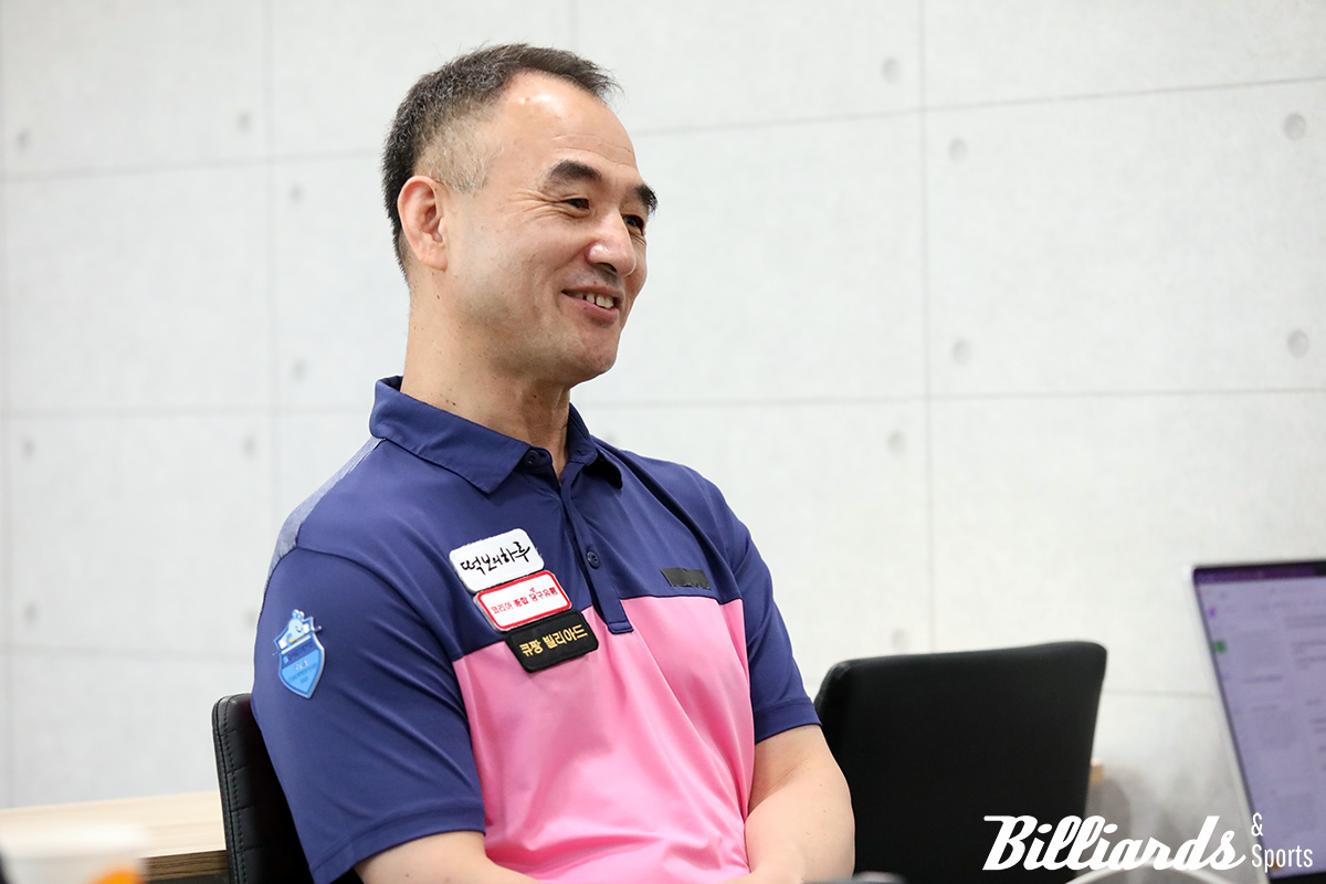 첫 준결승전을 치른 소감을 전하고 있는 이승진.