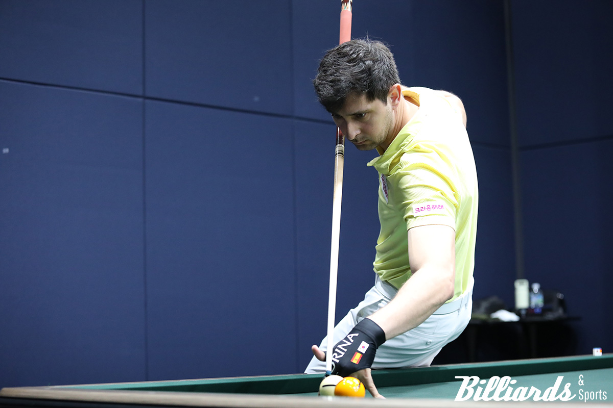 다비드 마르티네스도 무난히 64강에 오르며 순항을 시작했다.