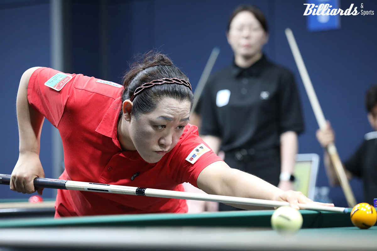 오지연은 세트스코어 2-0에서 아쉽게 동점을 허용하며 김민영에게 승부치기에서 패했다. 