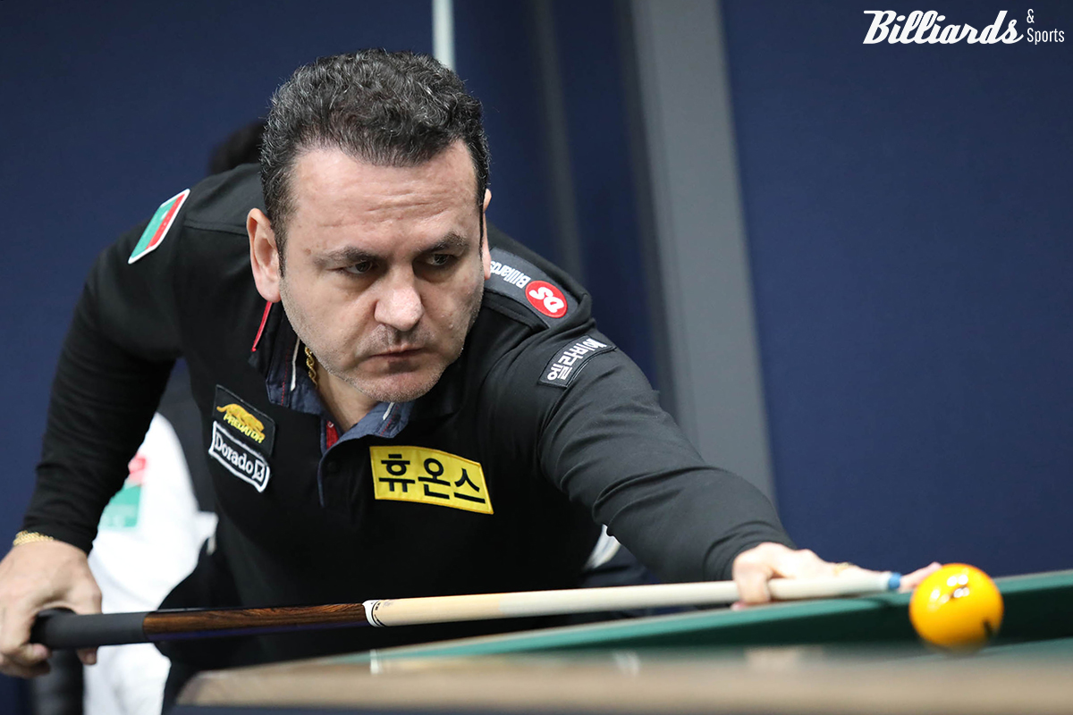 김정규와 64강에서 맞붙는 로빈슨 모랄레스(휴온스).