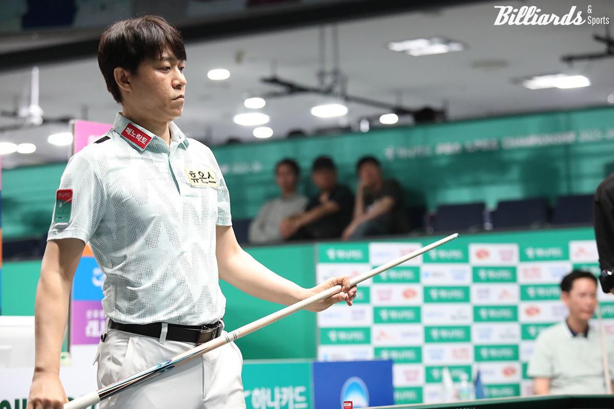 최성원(휴온스)은 승부치기에서 신대권에게 1 대 5로 져 탈락했다.