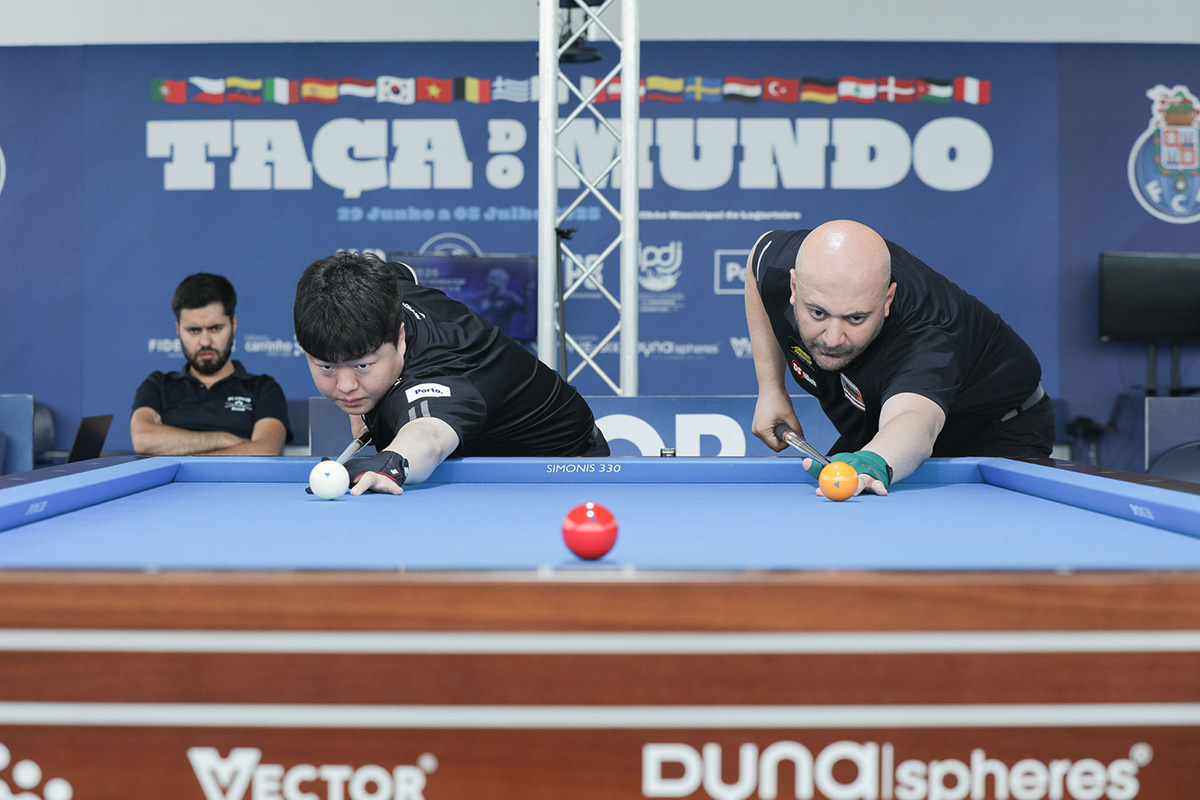 조명우와 살만의 준결승전 뱅킹.