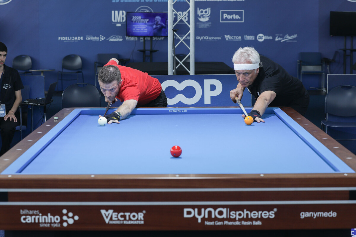 뷰리 vs 자네티의 준결승전 뱅킹 장면.