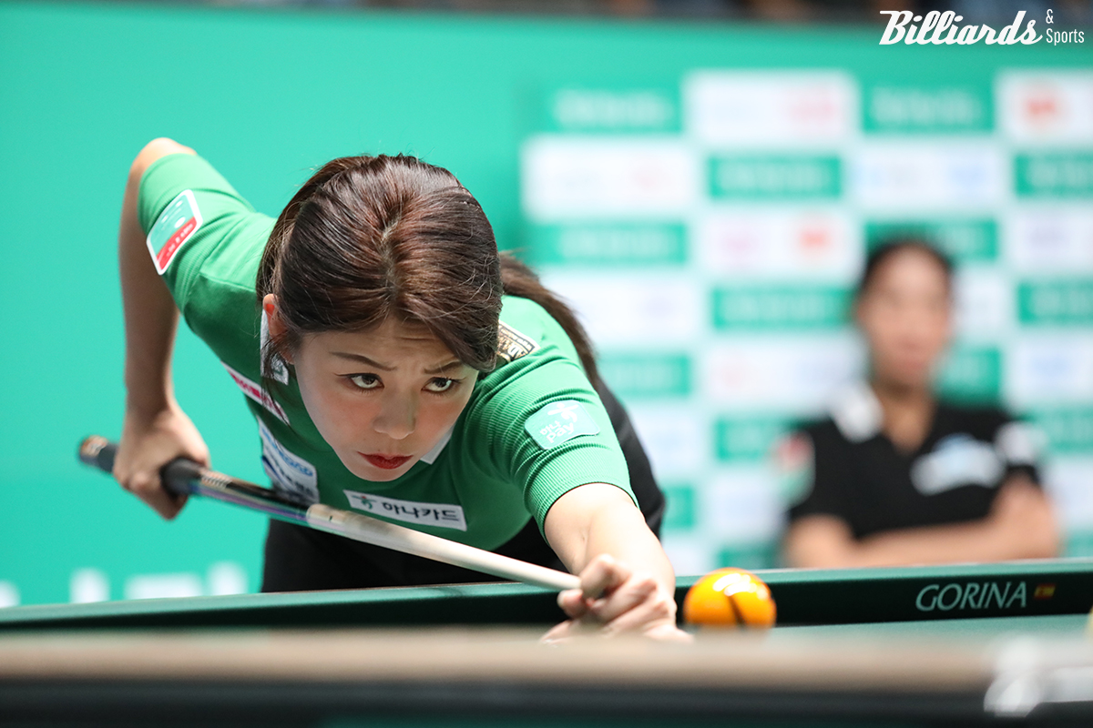 김가영(하나카드)의 313일, 9개 투어 동안 이어진 독주의 역사가 아쉽게 막을 내렸다.  사진=고양/이용휘 기자