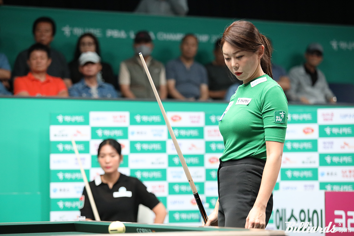 김가영은 스롱이 슬럼프에 빠진 이후 애버리지가 더 높아지며 LPBA 투어 독주의 서막을 올렸다.