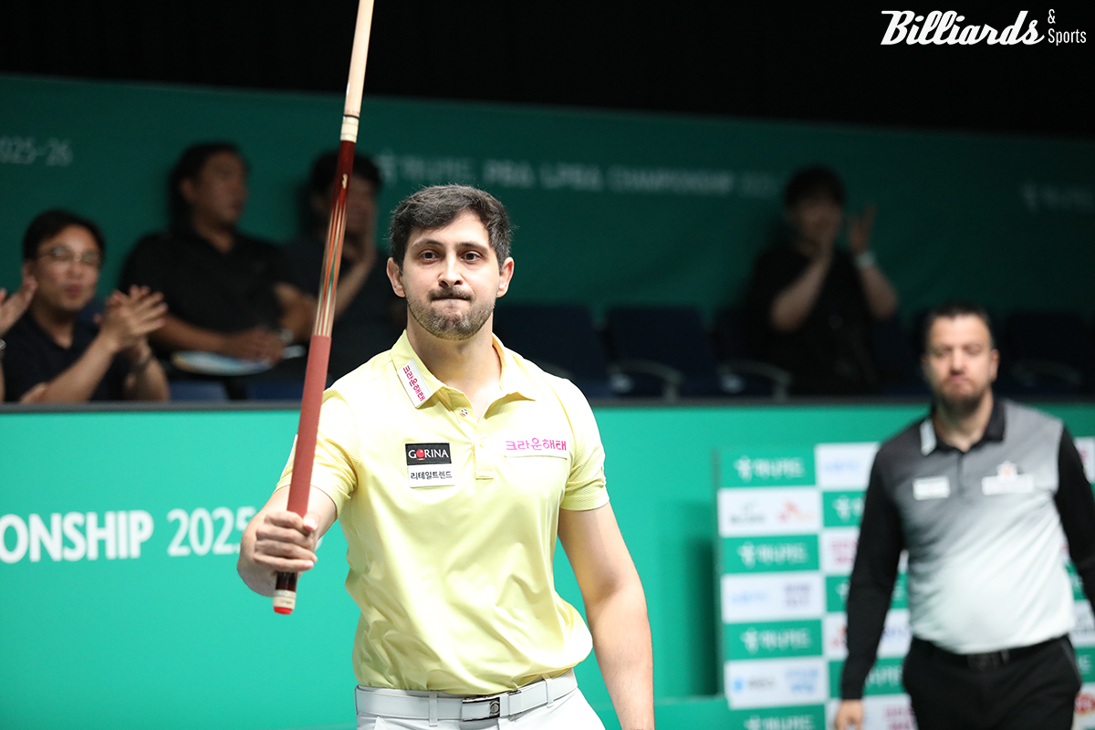 준결승전에서 마르티네스는 륏피 체네트(하이원리조트)를 세트스코어 4-2로 꺾고 결승에 진출, 2년 연속 우승에 도전한다.