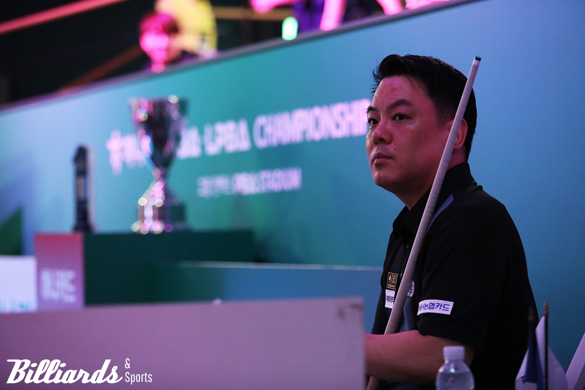 결승전이 시작되길 기다리고 있는 조재호.  사진=고양/이용휘 기자 