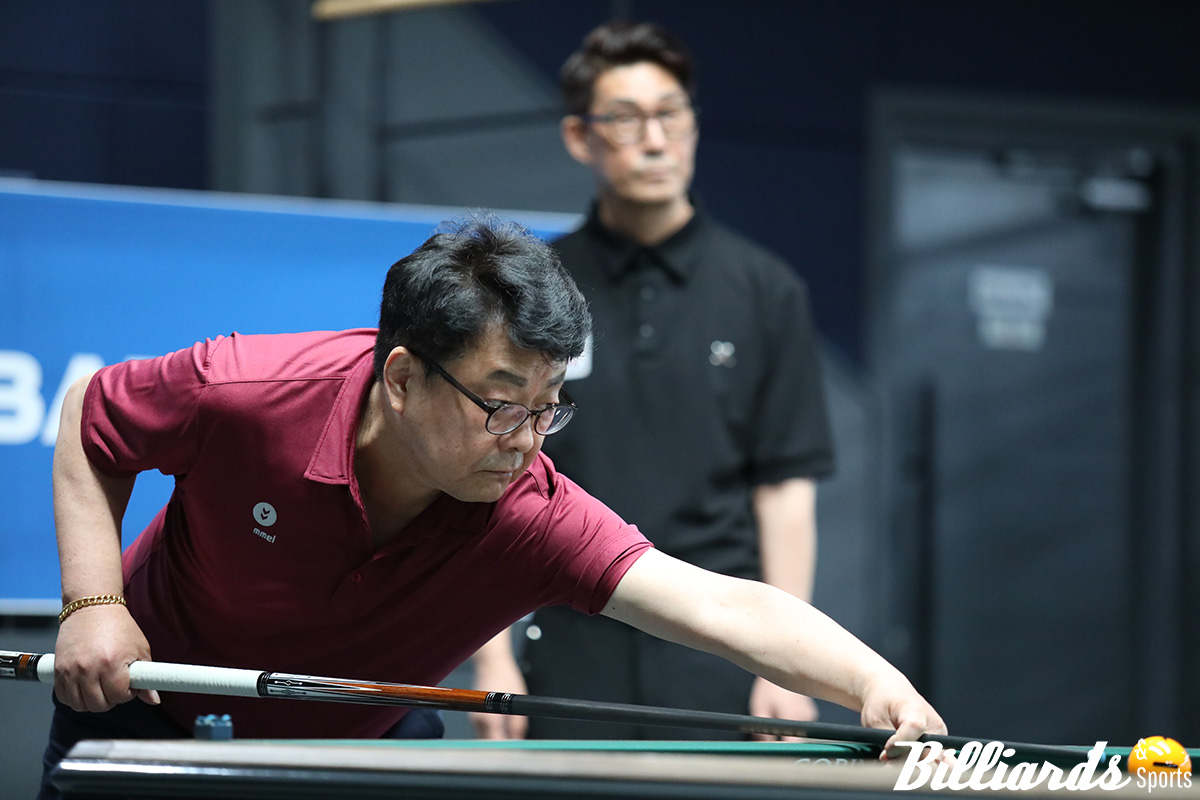 프로당구 PBA 드림투어 첫 결승 진출에 성공한 김무순. 사진=고양/이용휘 기자