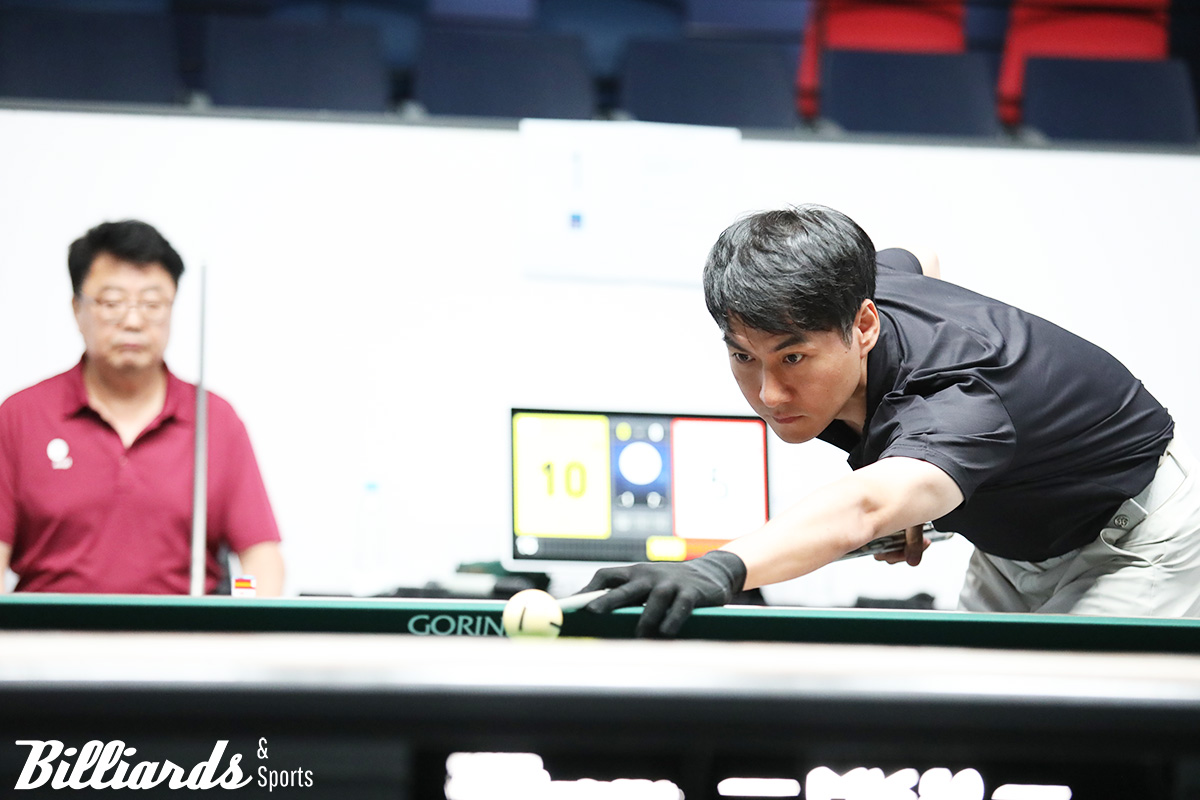 마원희는 8강과 4강을 세트스코어 3-1로 승리하며 결승에 올랐으나 노련한 김무순의 경기 운영에 0-3으로 패하고 말았다.