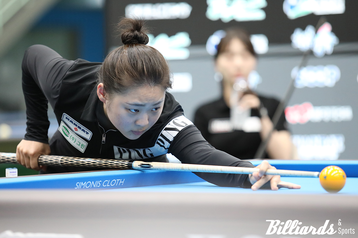 김하은이 최봄이를 꺾고 두 대회 연속 우승을 차지했다. 사진=이용휘 기자