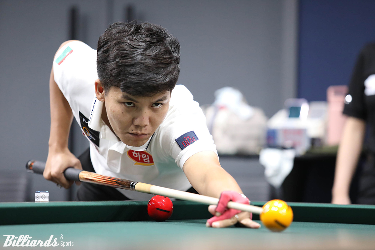 PBA 팀리그를 5시즌 연속으로 뛰는 응우옌프엉린. NH농협카드에서 2시즌을 뛴 응우옌프엉린은 하이원리조트와 웰컴저축은행을 거쳐 하림까지 4차례 이적했다.  빌리어즈앤스포츠 DB