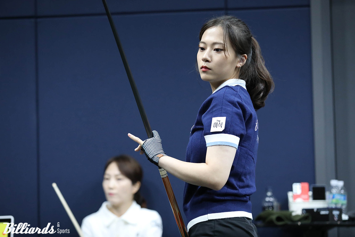 지난 시즌 7차 투어 '하이원리조트 LPBA 챔피언십'에서 4강에 진출했던 정보윤(하림). 빌리어즈앤스포츠 DB