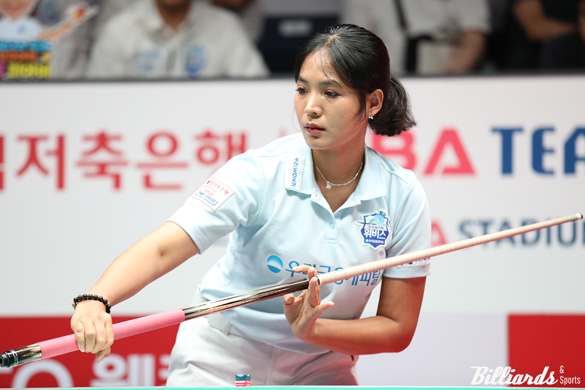 6세트에서 스롱 피아비(캄보디아)는 세트스코어 3-2로 앞서 승부를 마무리해야 하는 상황이었지만, 강지은에게 덜미를 잡혔다.