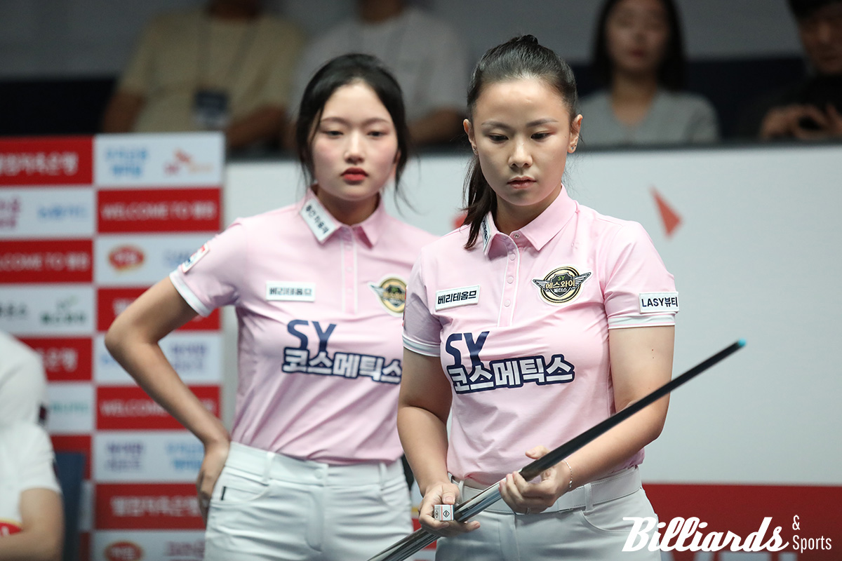 PBA 팀리그 데뷔전에서 승리를 차지한 응우옌호앙옌니(에스와이)