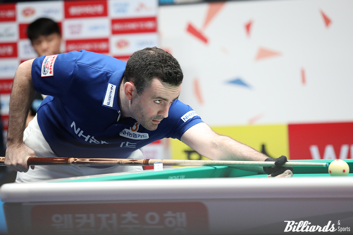 안토니오 몬테스(스페인)는 1세트에 혼자 8점을 득점하고 11:10 역전승의 주역이 됐다.