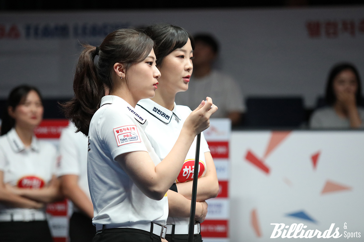 첫 경기에서 김상아와 2세트에서 호흡을 맞춘 정보윤은 2일차에는 4세트에 김준태와 출전한다.