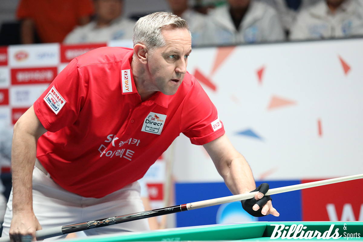 5세트를 전담 마크한 SK렌터카의 에디 레펀스는 3전 전승을 거두고 팀 승리를 견인했다. 사진=고양/이용휘 기자