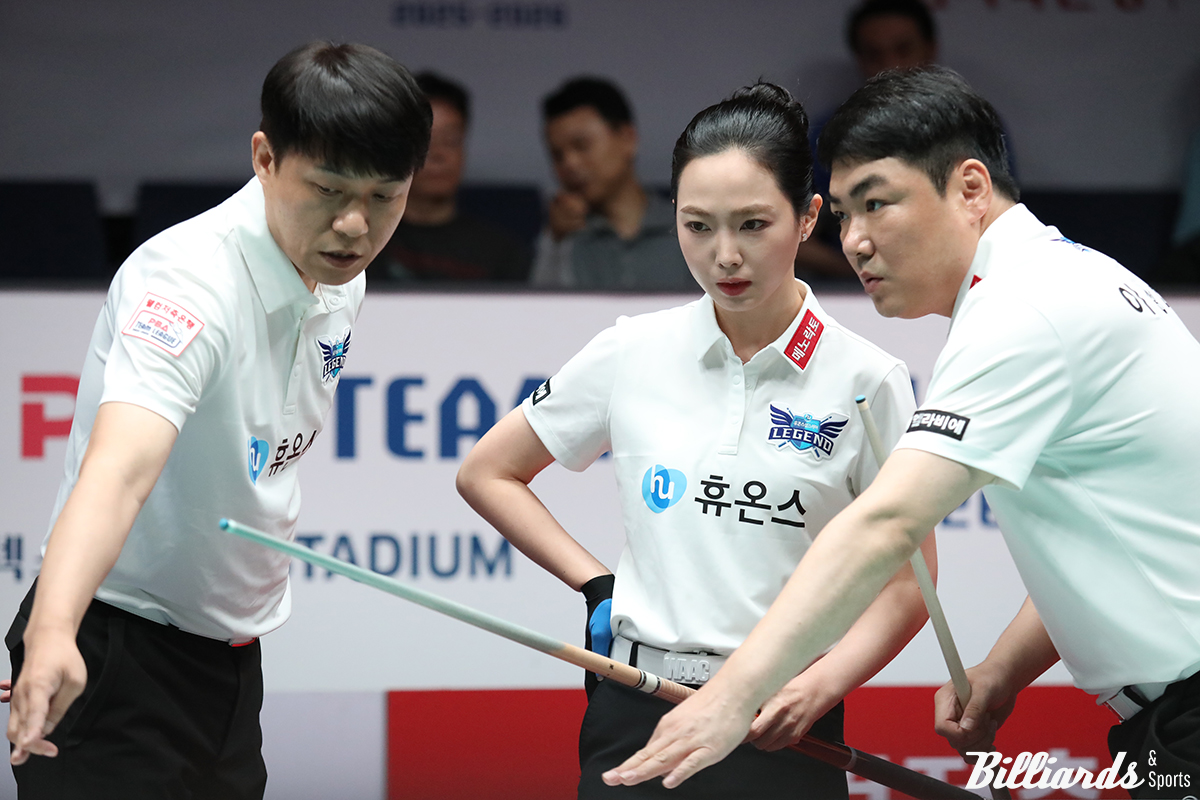 왼쪽부터 휴온스 리더 최성원과 차유람, 이상대.