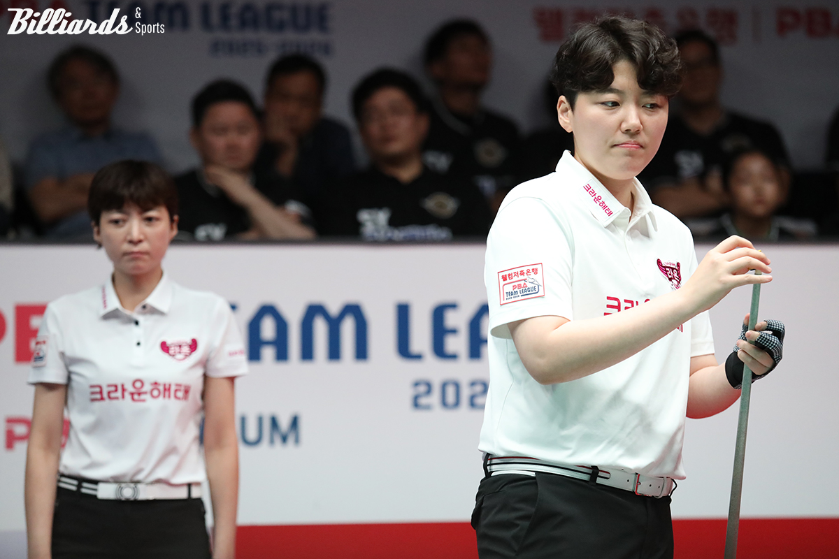 크라운해태의 승리를 견인한 백민주.