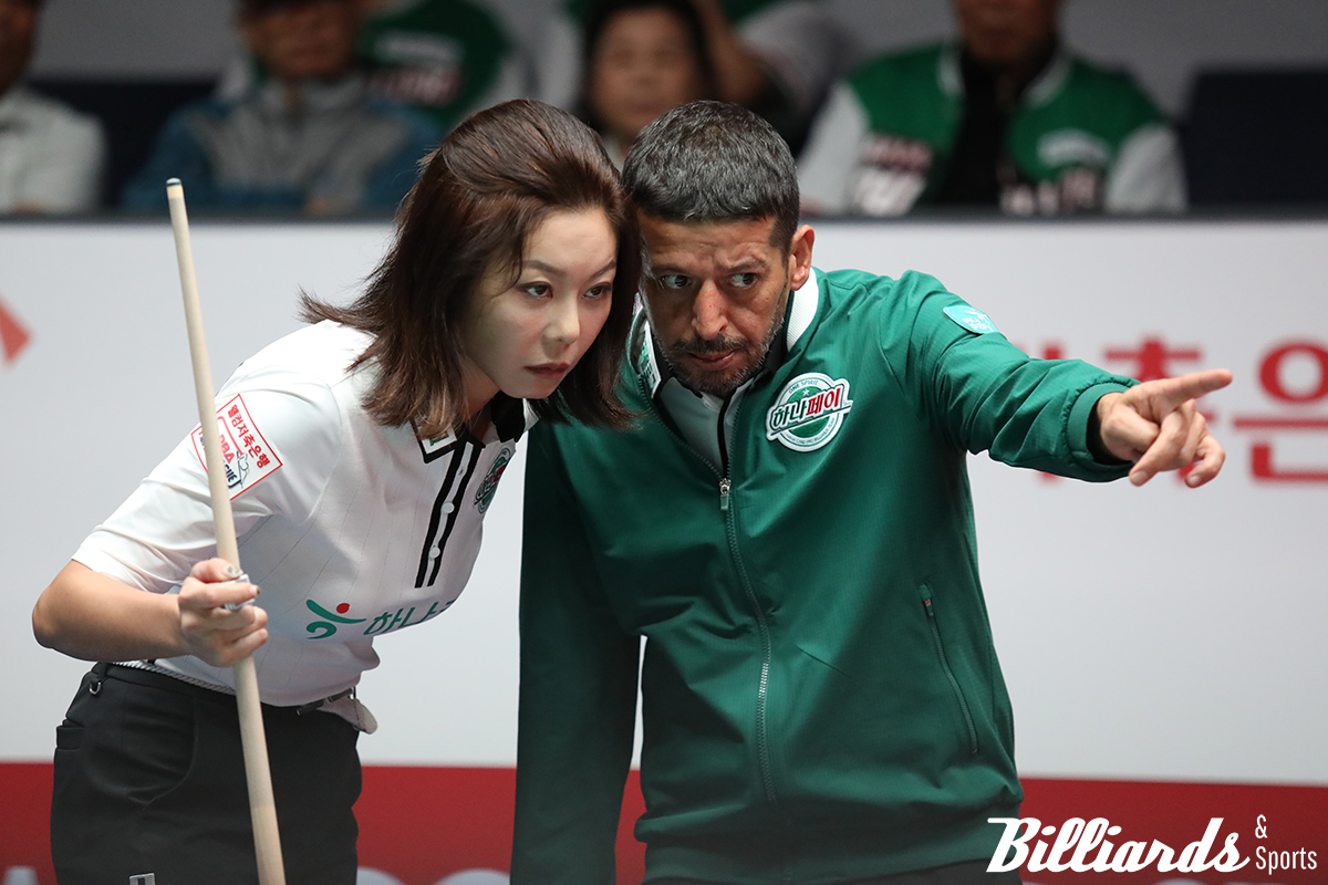 하나카드 김가영과 무라트 나지 초클루.