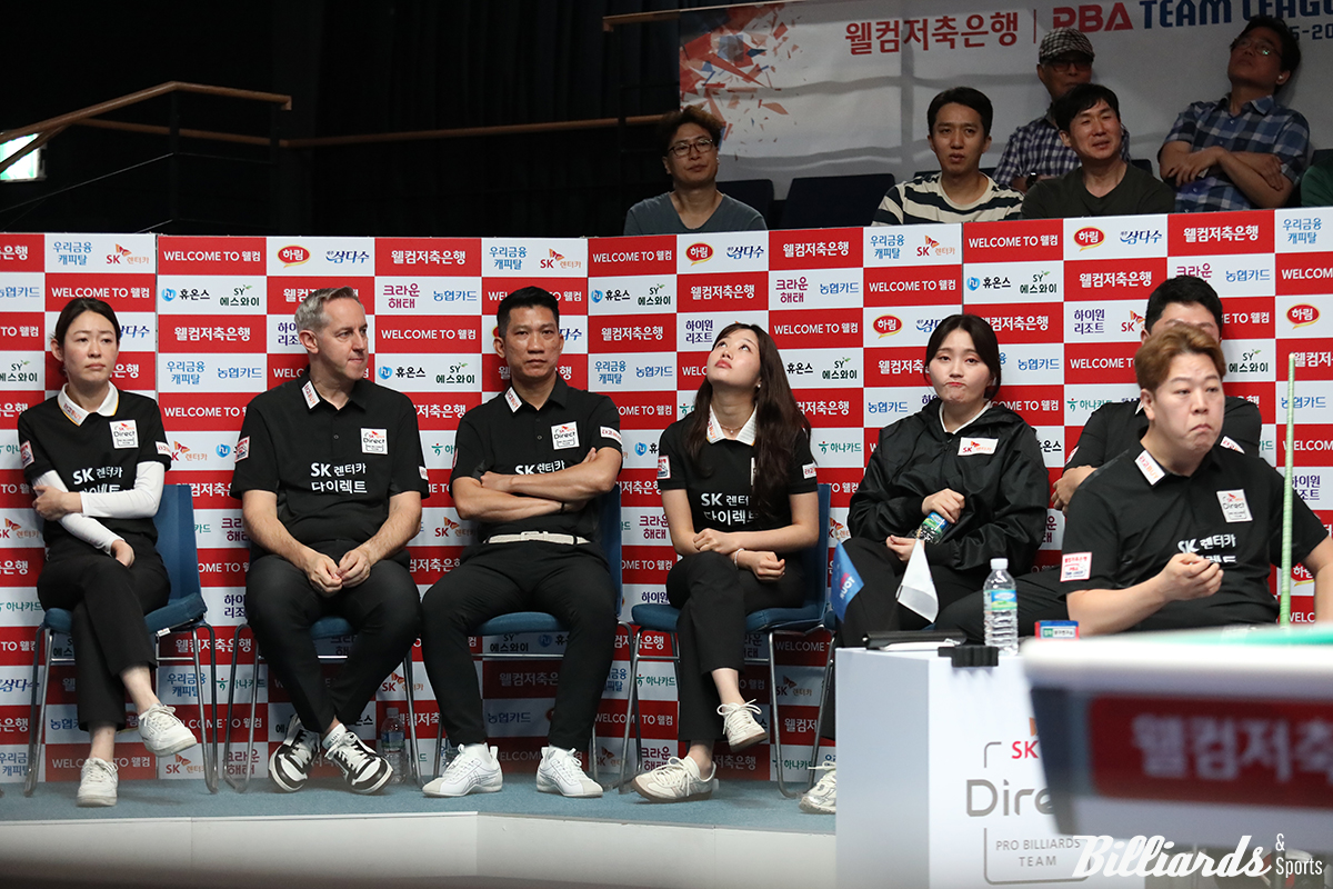 SK렌터카 벤치 모습.