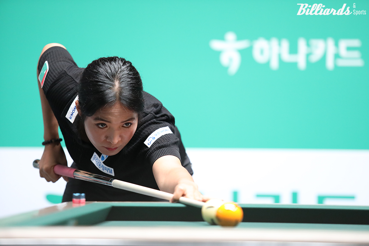 스롱은 앞서 2차 투어 '하나카드 LPBA 챔피언십' 결승에서 '당구 여제' 김가영(하나카드)의 독주를 막아서며 통산 8승을 거뒀다.