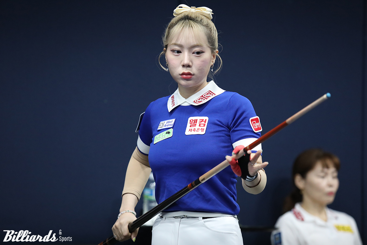 32강에 진출한 김예은(웰컴저축은행).