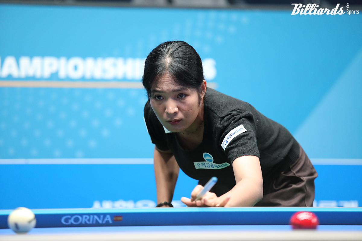 '캄보디아 특급' 스롱 피아비(우리금융캐피탈)은 64강전을 승리하며 2회 연속 우승의 첫발을 가볍게 떼었다.