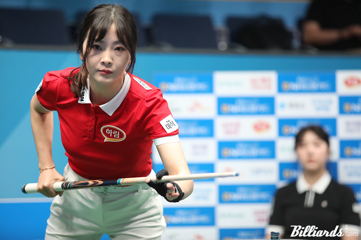 김상아(하림)는 이선영에게 19:13(29이닝)으로 승리했다.