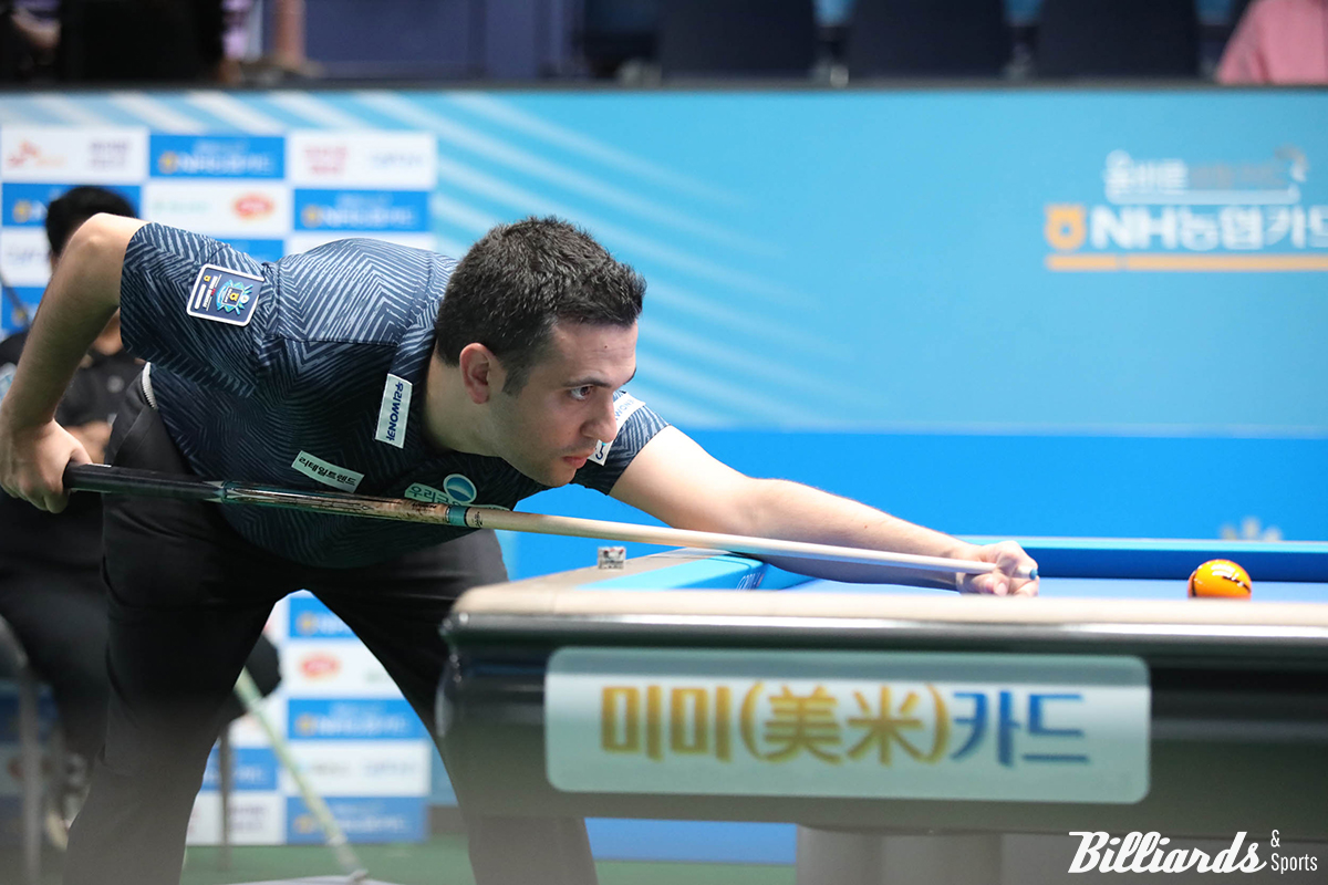 128강전에서 다비드 사파타(우리금융캐피탈)는 홍종명과 두 차례 승부치기 접전 끝에 1 대 0으로 승리를 거두고 64강에 진출했다.