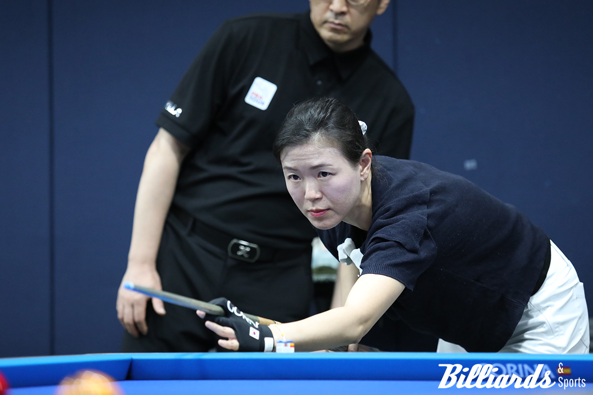 권발해를 꺾고 16강에 오른 이지연1은 이우경과 8강 진출을 다툰다.