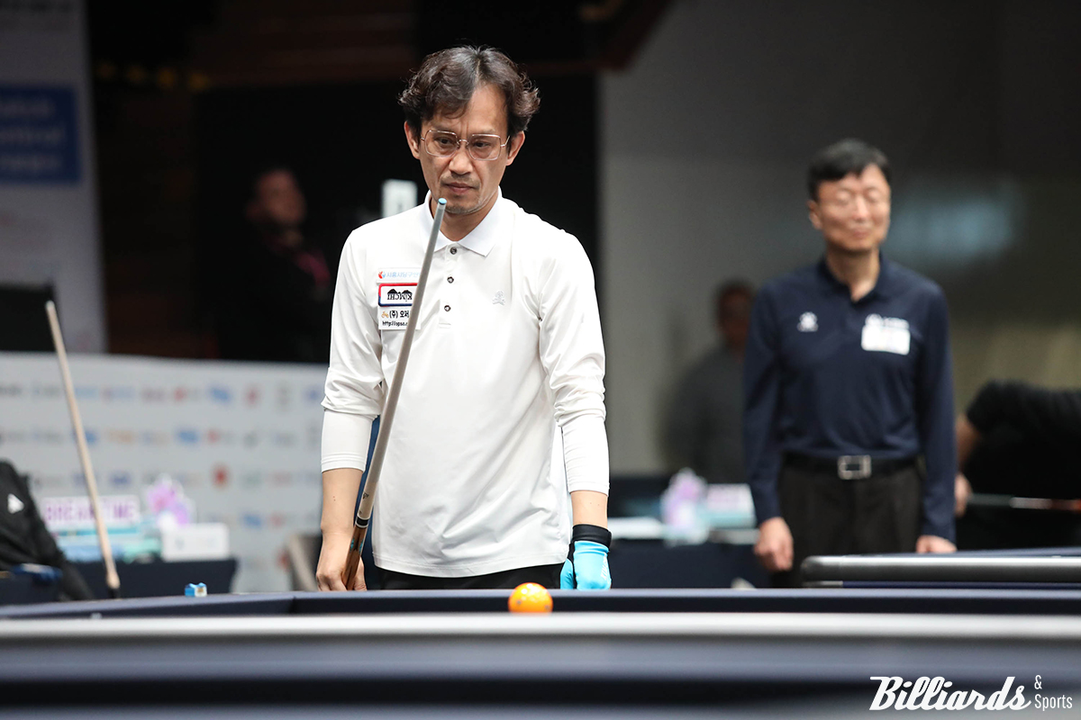 조명우와 준결승에서 대결하는 정역근(경기).