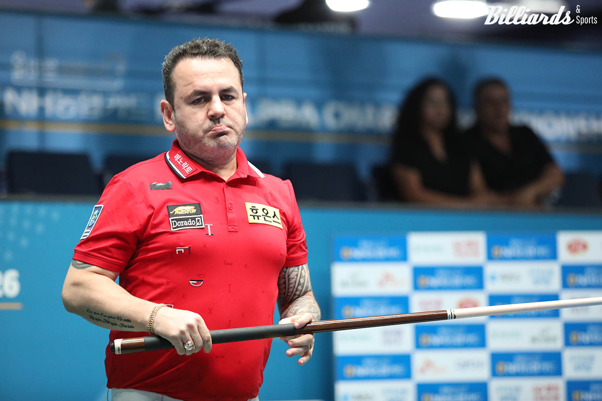 김준태에게 128강전에서 패한 모랄레스.