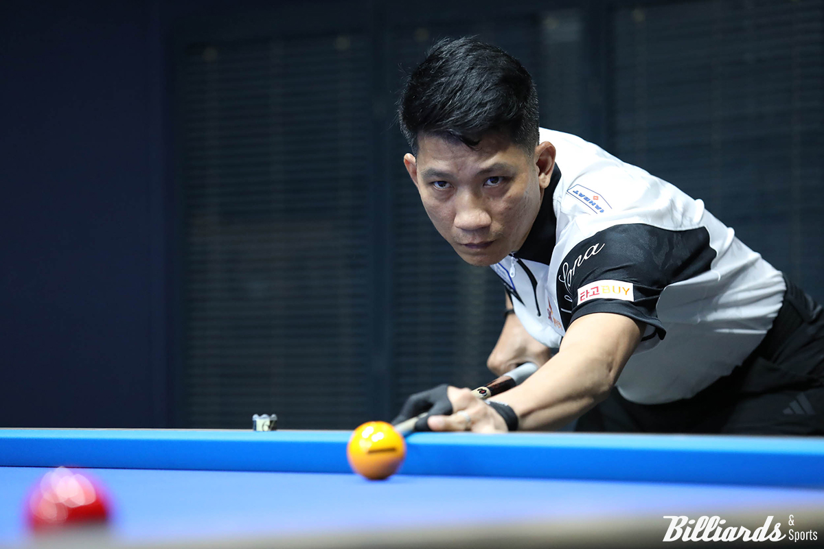 128강에서 승부치기 끝에 아쉽게 패한 응오딘나이(SK렌터카).