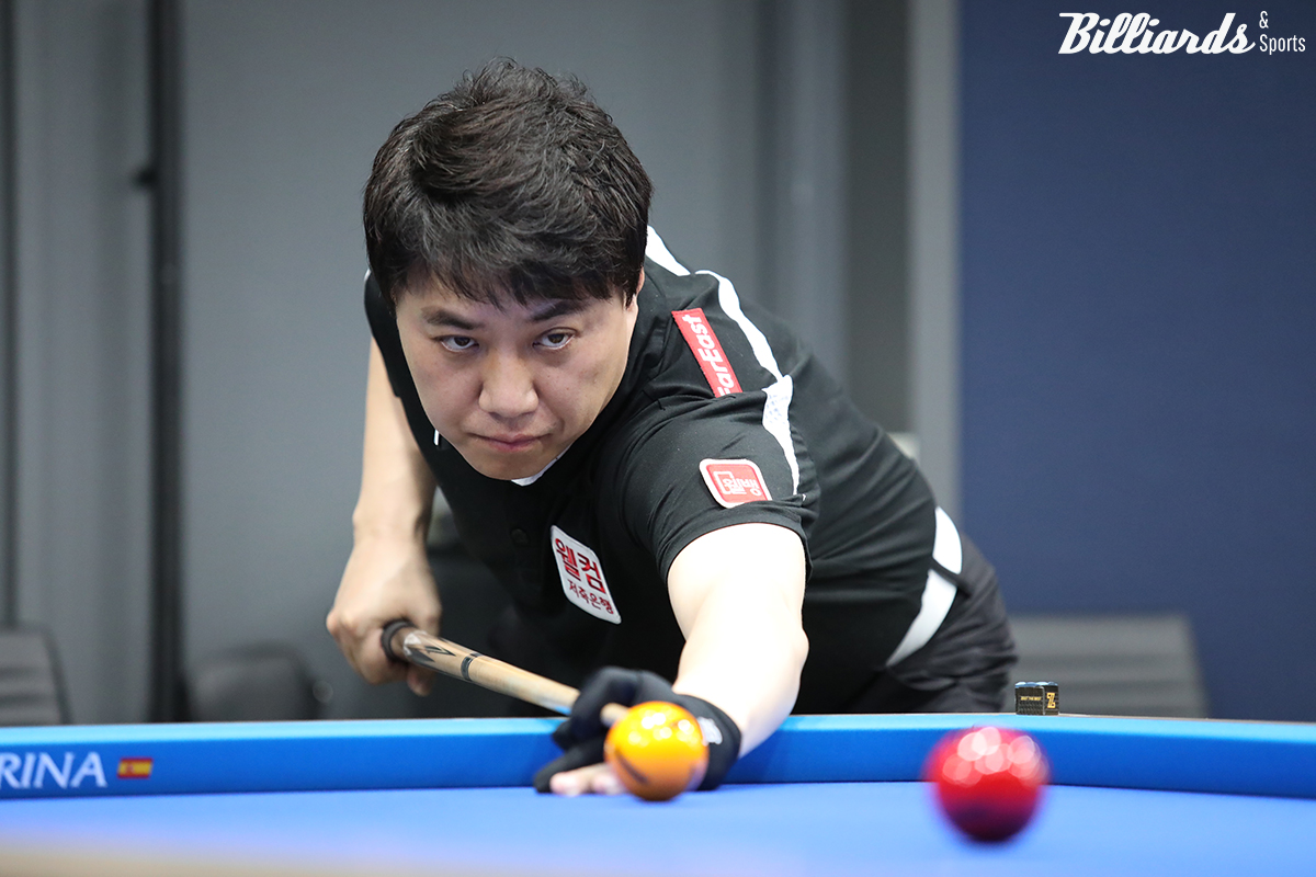 김종원(웰컴저축은행)은 64강에서 김현우1을 승부치기에서 꺾고 32강에 진출, 팀 동료 김임권과 16강 진출을 다툰다.