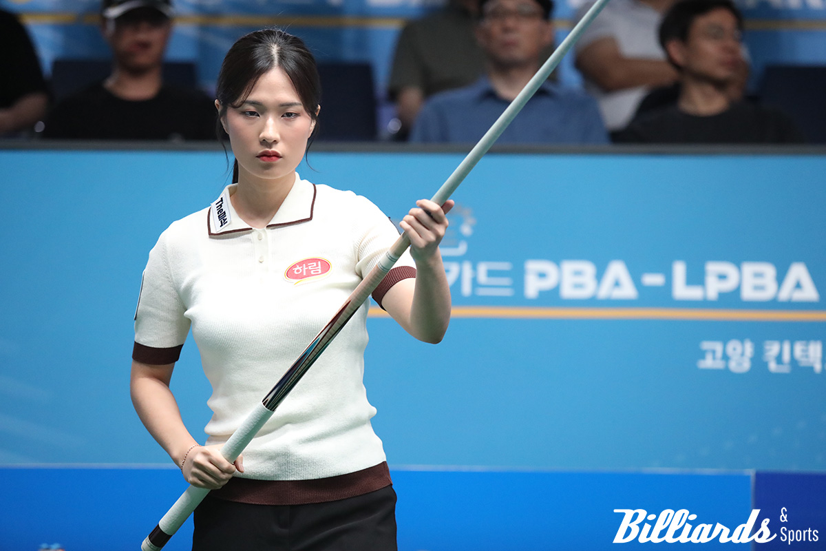 '신입' 박정현이 프로당구 8강에 진출했다. 프로 데뷔 후 3번째 대회 만이다. 사진=고양/이용휘 기자