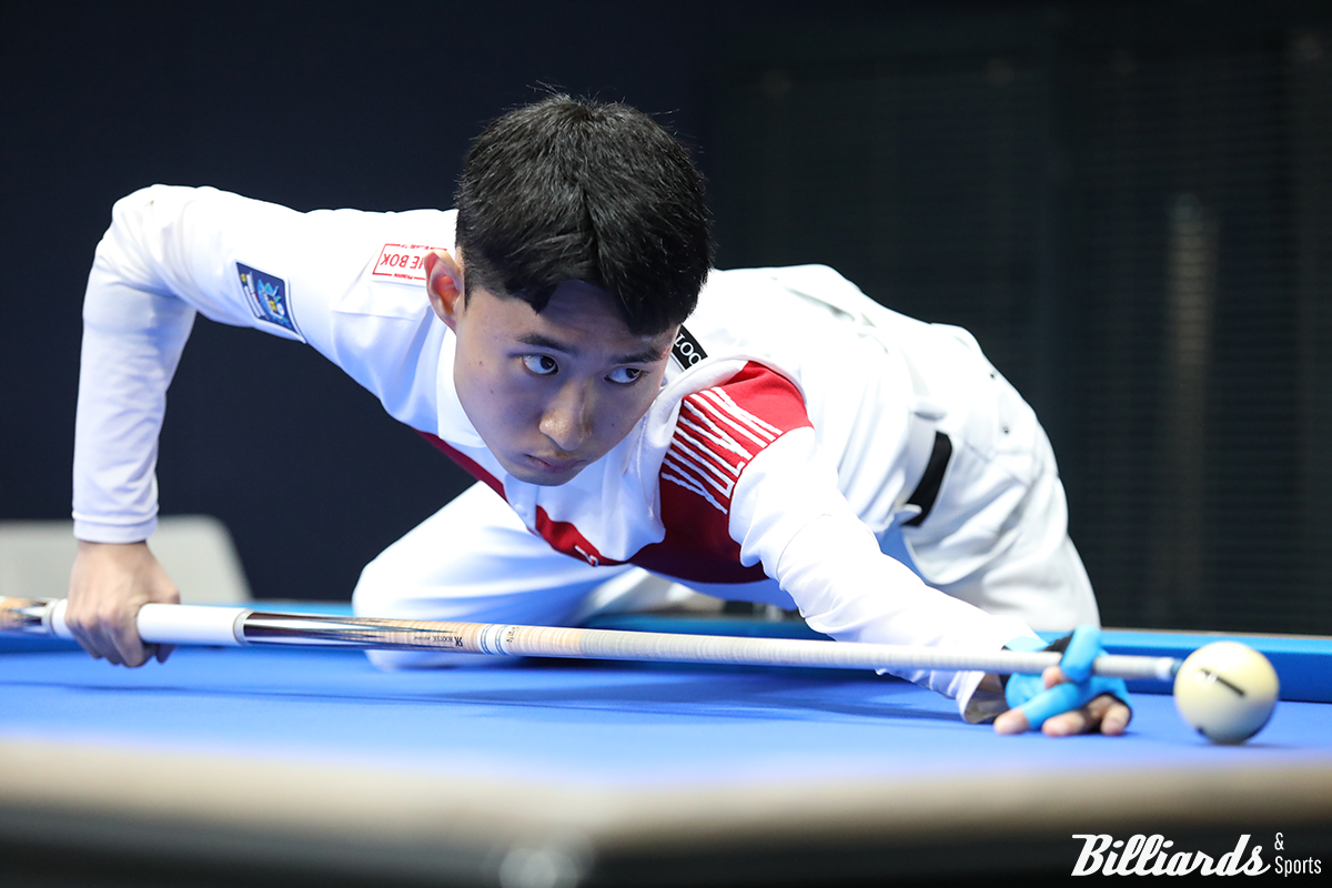 128강전에서 강동궁을 꺾고 64강에 오른 전재형.