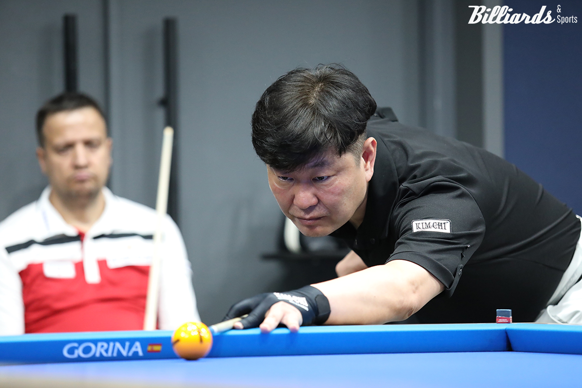 체네트를 꺾고 32강에 진출한 박명규는 사이그너와 16강 진출을 다툰다.