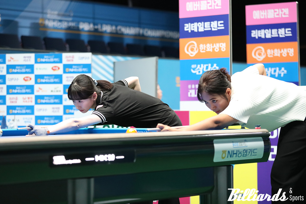 박예원과 스롱 피아비의 8강전 뱅킹.