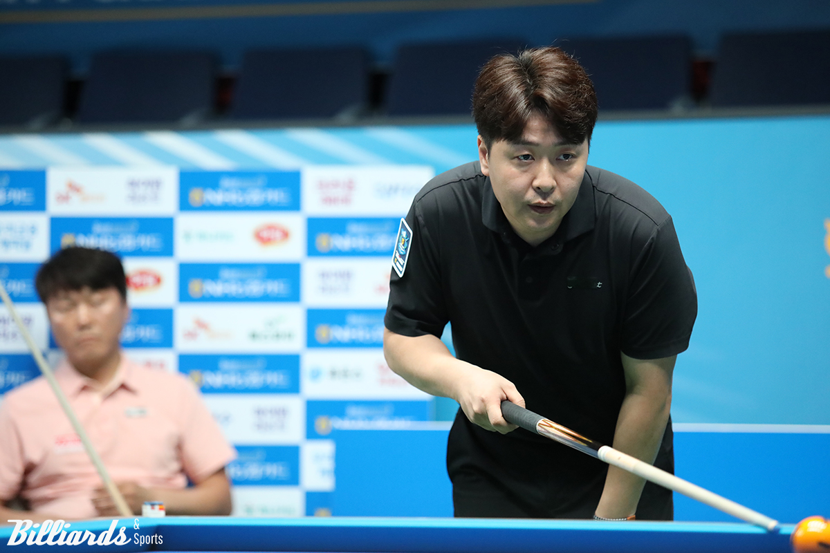 김남수는 동점과 역전이 반복된 승부에서 마지막에 집중력을 살려 승리를 거뒀다.