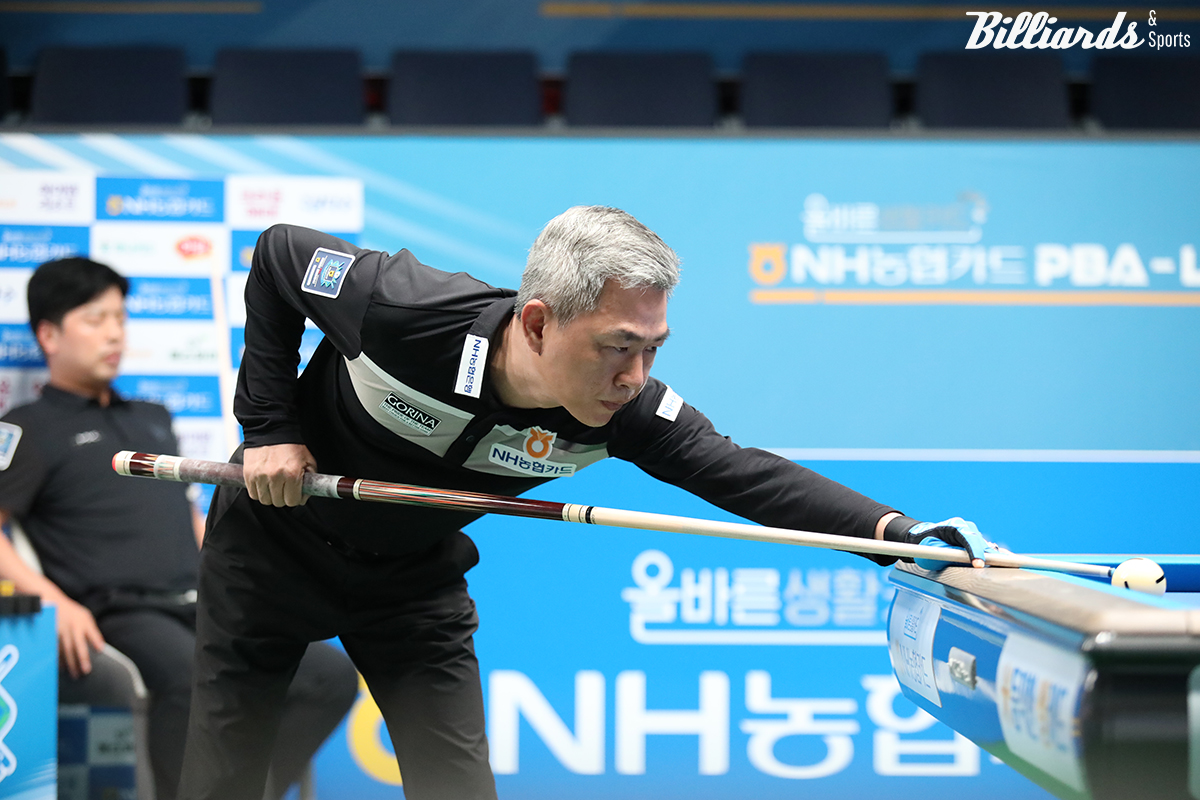 극적으로 2-2 동점에 성공한 마민껌(NH농협카드)은 5세트 2이닝에 퍼펙트큐에 성공하며 극적으로 8강에 진출했다.