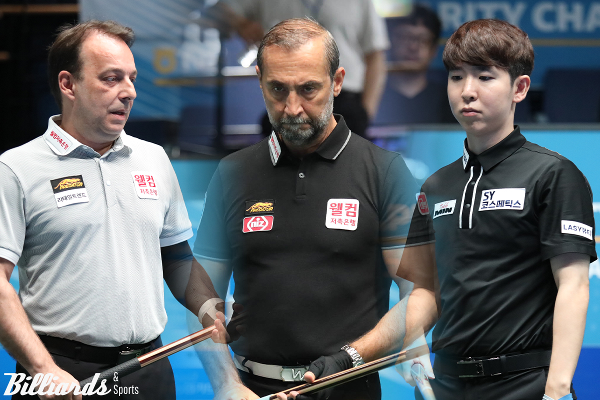 프로당구 PBA 투어에서 외인들의 강세가 계속되고 있는 가운데 3차 투어에서 4강에 3명이 진출하며 다시 외인 독식을 이어가고 있다.  사진=고양/이용휘 기자 